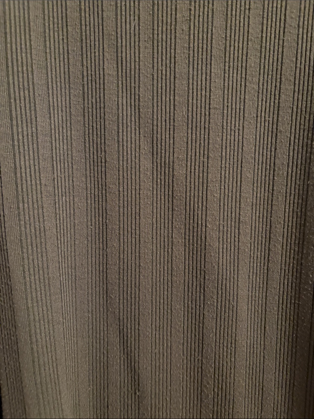 Ava & Viv Olive Ribbed Sleeveless Tank Plus Size (2X) - Picture 3 of 4